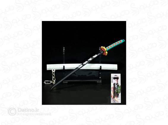 عکس جاکلیدی شمشیر کاتانای میتسوری کانروجی انیمه شیطان کش 17 سانتی 18772 - انواع مدل جاکلیدی شمشیر کاتانای میتسوری کانروجی انیمه شیطان کش 17 سانتی 18772