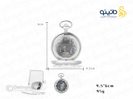 عکس گردنبند ساعت بال های آزادی انیمه حمله به تایتان 18775 - انواع مدل گردنبند ساعت بال های آزادی انیمه حمله به تایتان 18775