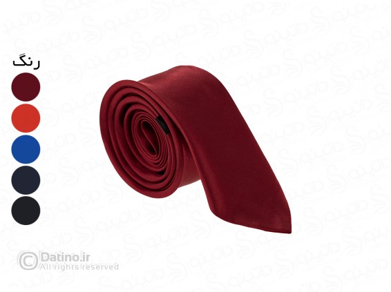 عکس کراوات مردانه باریک عرض ساده ساتن 5 سانت 18802 - انواع مدل کراوات مردانه باریک عرض ساده ساتن 5 سانت 18802