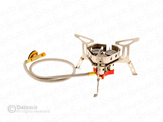 عکس سر شعله سه مشعل سفری و کوهنوردی تاشو شلنگ دار 18809 - انواع مدل سر شعله سه مشعل سفری و کوهنوردی تاشو شلنگ دار 18809