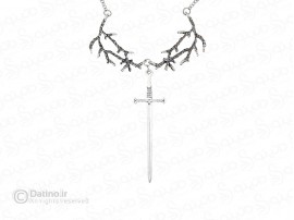 گردنبند شمشیر گریفیندور آویز از شاخه هری پاتر 18823