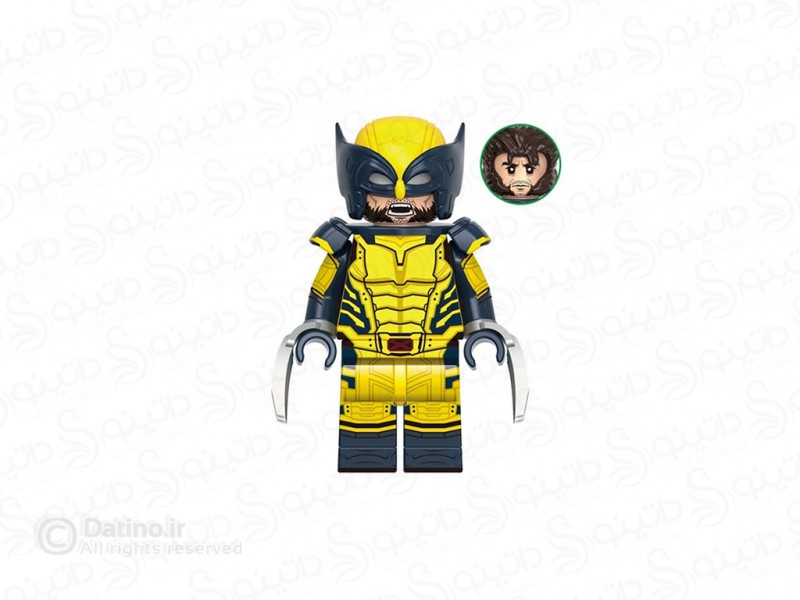 عکس مینی فیگور ولورین زرد فیلم Deadpool and Wolverine GH0569 - انواع مدل مینی فیگور ولورین زرد فیلم Deadpool and Wolverine GH0569