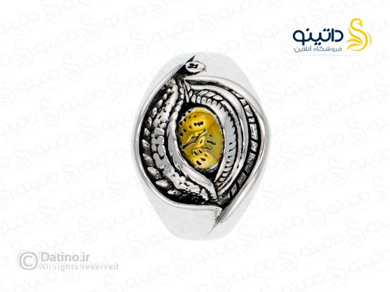عکس انگشتر مردانه مدل چشم اژدها 18990 - انواع مدل انگشتر مردانه مدل چشم اژدها 18990