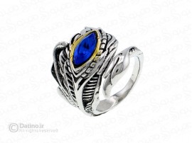 انگشتر طرح چشم و پر 18995