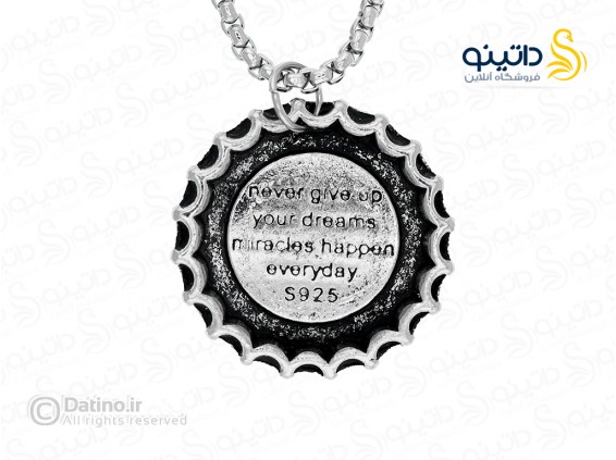 عکس گردنبند مردانه طرح درب خمیده نوشابه کوکاکولا 19017 - انواع مدل گردنبند مردانه طرح درب خمیده نوشابه کوکاکولا 19017