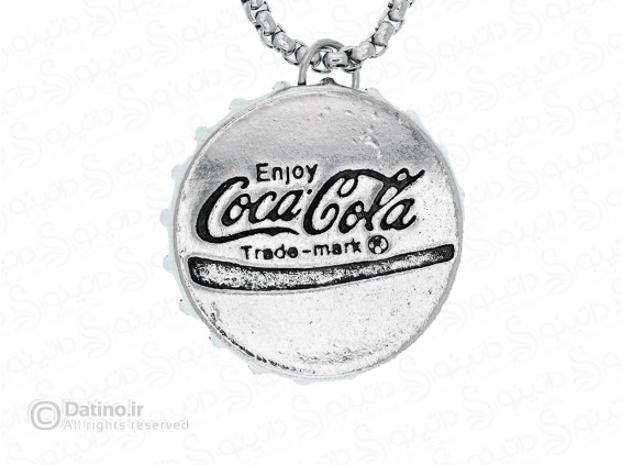 عکس گردنبند مردانه طرح درب خمیده نوشابه کوکاکولا 19017 - انواع مدل گردنبند مردانه طرح درب خمیده نوشابه کوکاکولا 19017