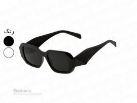 عینک آفتابی مدل دسته چند ضلعی مستطیلی 19041