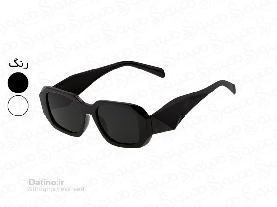 عکس عینک آفتابی مدل دسته چند ضلعی مستطیلی 19041 - انواع مدل عینک آفتابی مدل دسته چند ضلعی مستطیلی 19041