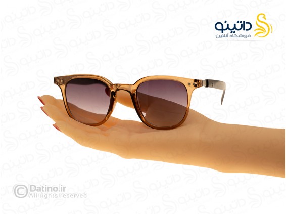 عکس عینک آفتابی لوکس دسته طرح چوب 19043 - انواع مدل عینک آفتابی لوکس دسته طرح چوب 19043