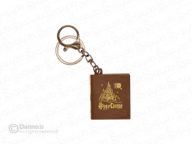 جاکلیدی کتاب جادویی باز شو سه بعدی طرح دنیای هپی کستل Happy Castle 19059