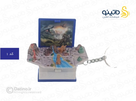 عکس جاکلیدی کتاب جادویی باز شو سه بعدی طرح دنیای پارک ژوراستیک 19060 - انواع مدل جاکلیدی کتاب جادویی باز شو سه بعدی طرح دنیای پارک ژوراستیک 19060