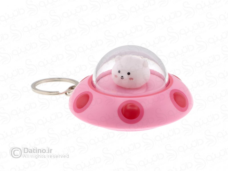 عکس جاکلیدی طرح بشقاب پرنده مدل عروسک خرس 19070 - انواع مدل جاکلیدی طرح بشقاب پرنده مدل عروسک خرس 19070