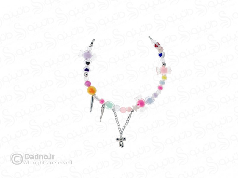 عکس گردنبند زنانه رنگی تابستانی آویز پاپیون sweetheart 19090 - انواع مدل گردنبند زنانه رنگی تابستانی آویز پاپیون sweetheart 19090