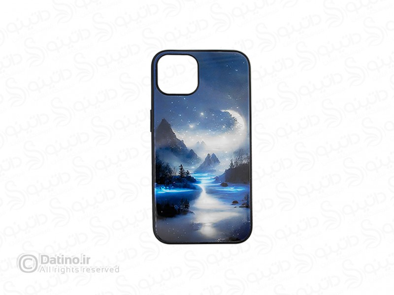 عکس قاب گوشی طرح منظره شب کوهستان ال ای دی دار شیشه ای 19118 - انواع مدل قاب گوشی طرح منظره شب کوهستان ال ای دی دار شیشه ای 19118