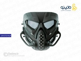 ماسک تاکتیکال اسکلتی پینت بال و موتورسواری مدل ماسک شیمیایی 19138 ماسک تاکتیکال اسکلتی پینت بال و موتورسواری مدل ماسک شیمیایی 19138