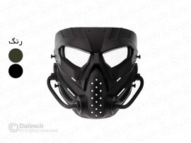 ماسک تاکتیکال اسکلتی پینت بال و موتورسواری مدل ماسک شیمیایی 19138