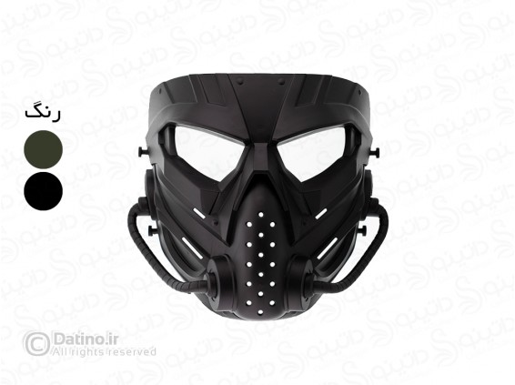 عکس ماسک تاکتیکال اسکلتی پینت بال و موتورسواری مدل ماسک شیمیایی 19138 - انواع مدل ماسک تاکتیکال اسکلتی پینت بال و موتورسواری مدل ماسک شیمیایی 19138