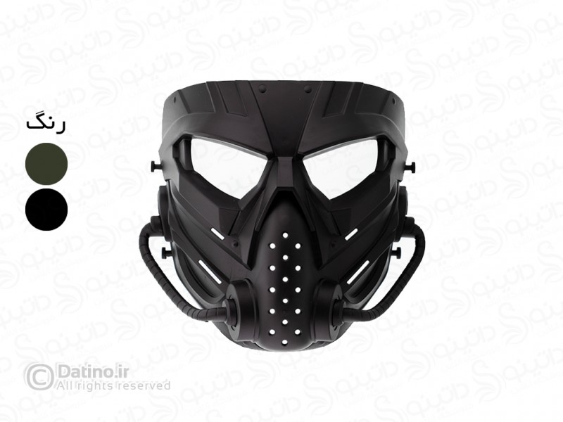 عکس ماسک تاکتیکال اسکلتی پینت بال و موتورسواری مدل ماسک شیمیایی 19138 - انواع مدل ماسک تاکتیکال اسکلتی پینت بال و موتورسواری مدل ماسک شیمیایی 19138