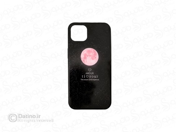 عکس قاب گوشی طرح ماه ال ای دی دار شیشه ای 19140 - انواع مدل قاب گوشی طرح ماه ال ای دی دار شیشه ای 19140