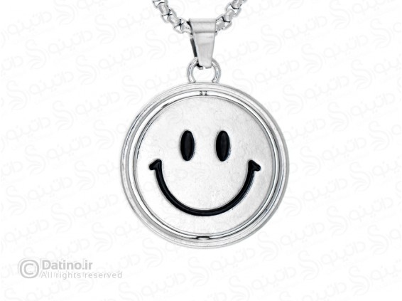 عکس گردنبند دو طرفه طرح ایموجی چهره خندان و غمگین 19160 - انواع مدل گردنبند دو طرفه طرح ایموجی چهره خندان و غمگین 19160