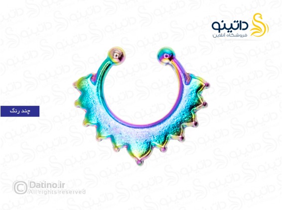 عکس پیرسینگ بینی فیک نگین دار 19203 - انواع مدل پیرسینگ بینی فیک نگین دار 19203
