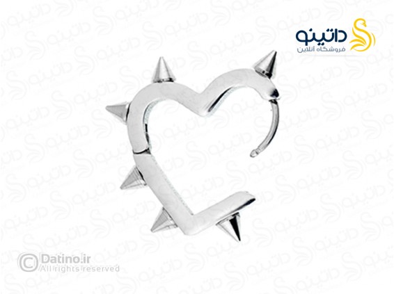 عکس پیرسینگ هندسی طرح قلب میخ دار 19204 - انواع مدل پیرسینگ هندسی طرح قلب میخ دار 19204