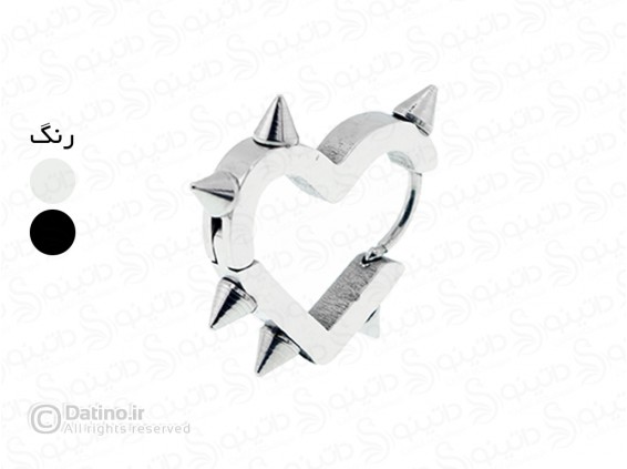 عکس پیرسینگ هندسی طرح قلب میخ دار 19204 - انواع مدل پیرسینگ هندسی طرح قلب میخ دار 19204