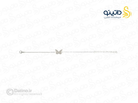 عکس دستبند زنانه شب تاب طرح پروانه رزین 19286 - انواع مدل دستبند زنانه شب تاب طرح پروانه رزین 19286
