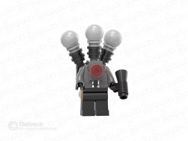 مینی فیگور اسکیبیدی مرد میکروفونی LG0073