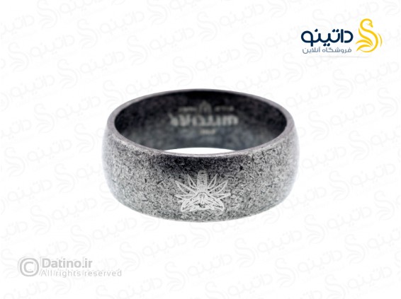 عکس حلقه مردانه گرالت ویچر لبه گرد طرح قدیمی 19381 - انواع مدل حلقه مردانه گرالت ویچر لبه گرد طرح قدیمی 19381