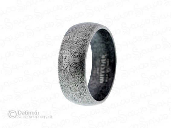 عکس حلقه مردانه گرالت ویچر لبه گرد طرح قدیمی 19381 - انواع مدل حلقه مردانه گرالت ویچر لبه گرد طرح قدیمی 19381