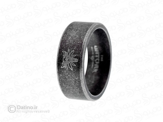 عکس حلقه مردانه گرالت ویچر طرح قدیمی 19382 - انواع مدل حلقه مردانه گرالت ویچر طرح قدیمی 19382