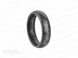 حلقه یگانه ارباب حلقه ها لبه گرد طرح قدیمی 19384