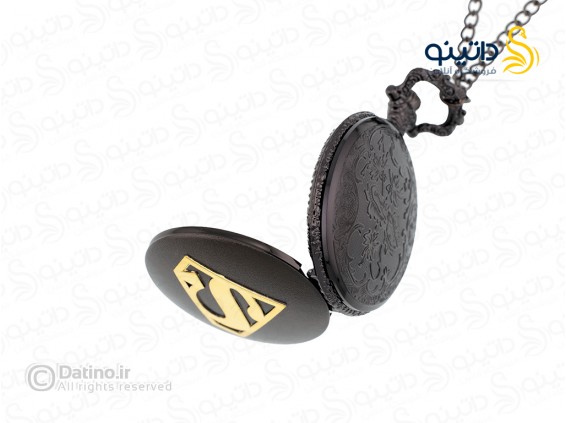 عکس گردنبند ساعت طرح نماد سوپرمن 19385 - انواع مدل گردنبند ساعت طرح نماد سوپرمن 19385