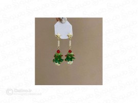 گوشواره طرح درخت کریسمس 19386