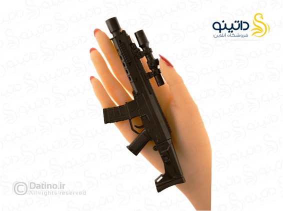 عکس اسباب بازی اسلحه تیر سیلیکونی مدل AWM دوربین دار با پایه 19479 - انواع مدل اسباب بازی اسلحه تیر سیلیکونی مدل AWM دوربین دار با پایه 19479