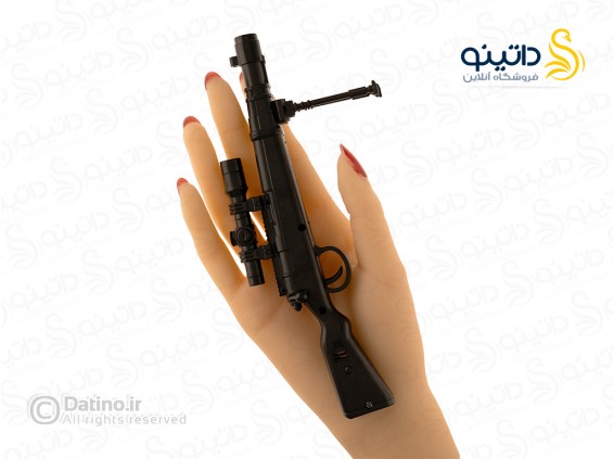 عکس اسباب بازی اسلحه تیر سیلیکونی مدل 98K دوربین دار با پایه 19482 - انواع مدل اسباب بازی اسلحه تیر سیلیکونی مدل 98K دوربین دار با پایه 19482