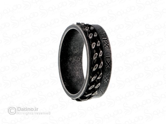 عکس حلقه زنانه و مردانه اسپینردار اعداد رومی 19520 - انواع مدل حلقه زنانه و مردانه اسپینردار اعداد رومی 19520