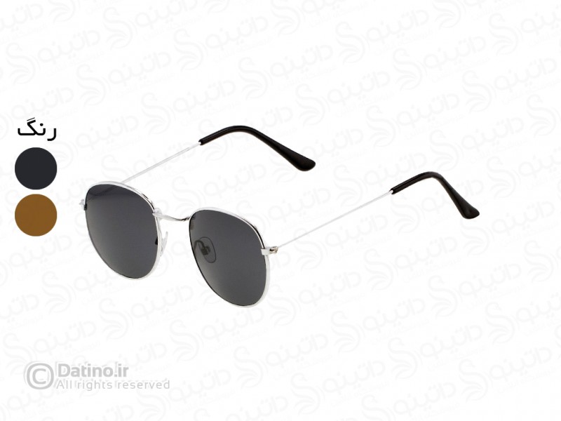 عکس عینک آفتابی لوکس فریم گرد 19547 - انواع مدل عینک آفتابی لوکس فریم گرد 19547