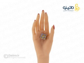 بلوک مغناطیسی ماینکرافت طرح سنگ معدن طلا سه عددی 19617