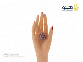 بلوک مغناطیسی ماینکرافت طرح سنگ معدن یاقوت قرمز سه عددی 19618