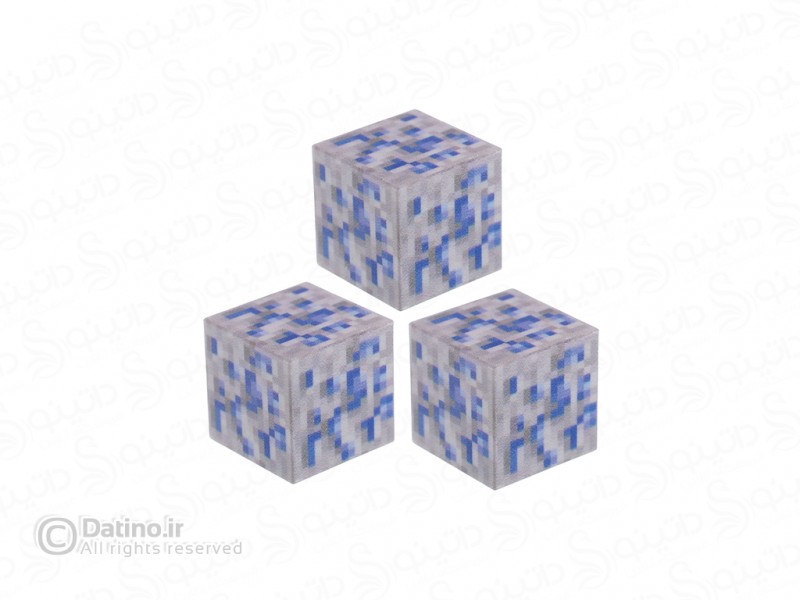 عکس بلوک مغناطیسی ماینکرافت طرح سنگ لاجورد سه عددی 19621 - انواع مدل بلوک مغناطیسی ماینکرافت طرح سنگ لاجورد سه عددی 19621