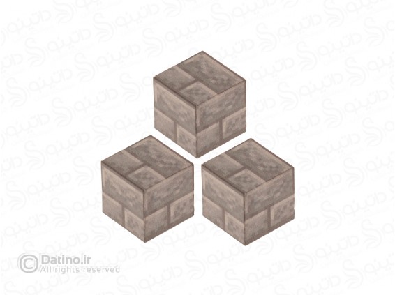 عکس بلوک مغناطیسی ماینکرافت طرح دیوار سنگی سه عددی 19627 - انواع مدل بلوک مغناطیسی ماینکرافت طرح دیوار سنگی سه عددی 19627
