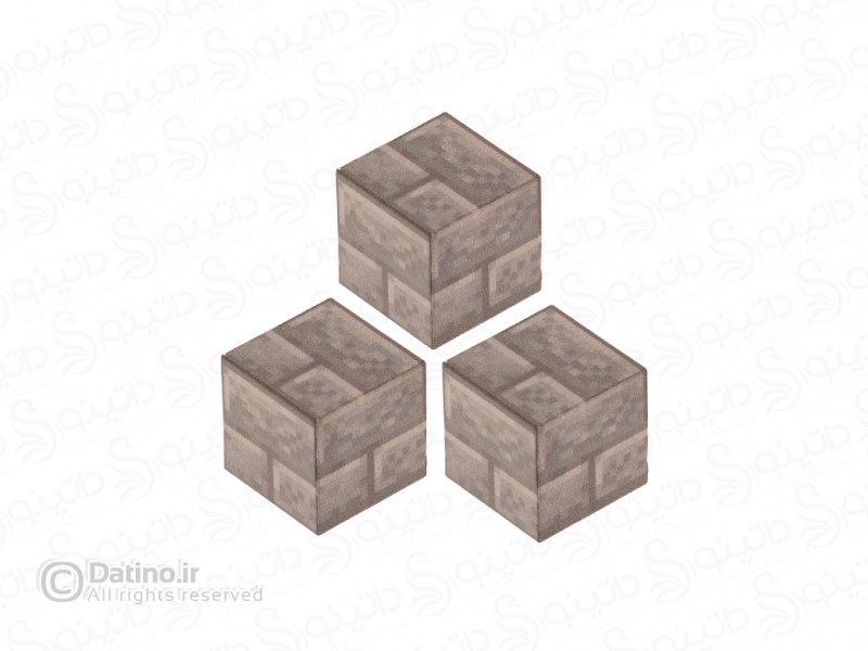 عکس بلوک مغناطیسی ماینکرافت طرح دیوار سنگی سه عددی 19627 - انواع مدل بلوک مغناطیسی ماینکرافت طرح دیوار سنگی سه عددی 19627