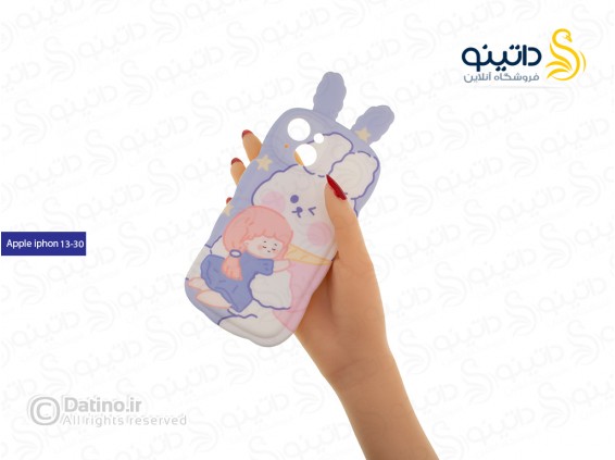 عکس قاب گوشی عروسکی طرح خرگوش و دختر 19729 - انواع مدل قاب گوشی عروسکی طرح خرگوش و دختر 19729