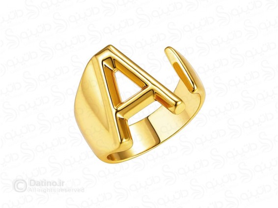 عکس انگشتر حرف انگلیسی 19853 - انواع مدل انگشتر حرف انگلیسی 19853