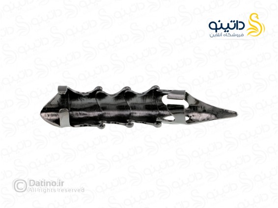 عکس انگشتر مفصلی طرح نگین فیروزه 19860 - انواع مدل انگشتر مفصلی طرح نگین فیروزه 19860