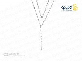 گردنبند زنانه دو لاین طرح ستاره 19862
