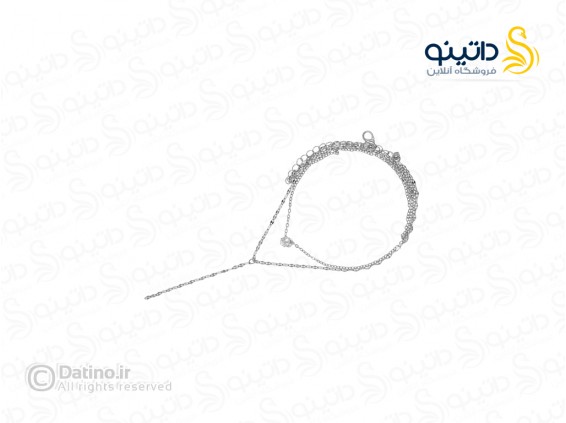 عکس گردنبند زنانه دو لاین طرح ستاره 19862 - انواع مدل گردنبند زنانه دو لاین طرح ستاره 19862