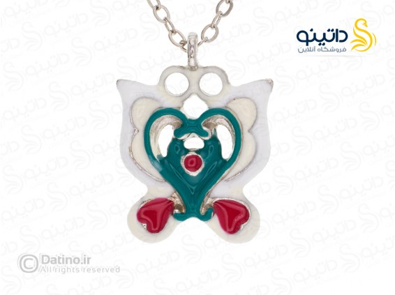 عکس گردنبند زنانه طرح پری پروانه 19869 - انواع مدل گردنبند زنانه طرح پری پروانه 19869